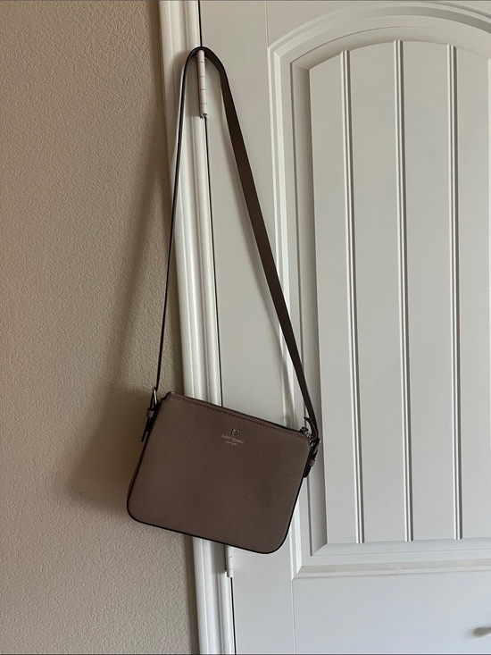 kate spade Handbags - kate spade taupe brown leather crossbody
